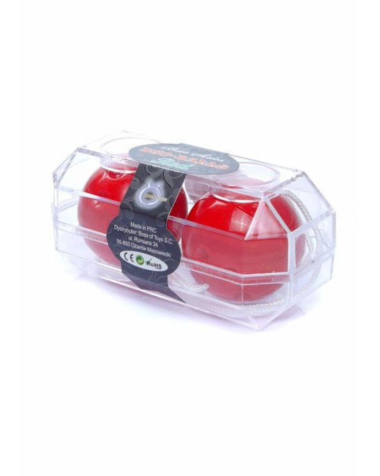 Вагінальні кульки - Duo-Balls Red Вагінальні кульки - Duo-Balls Red