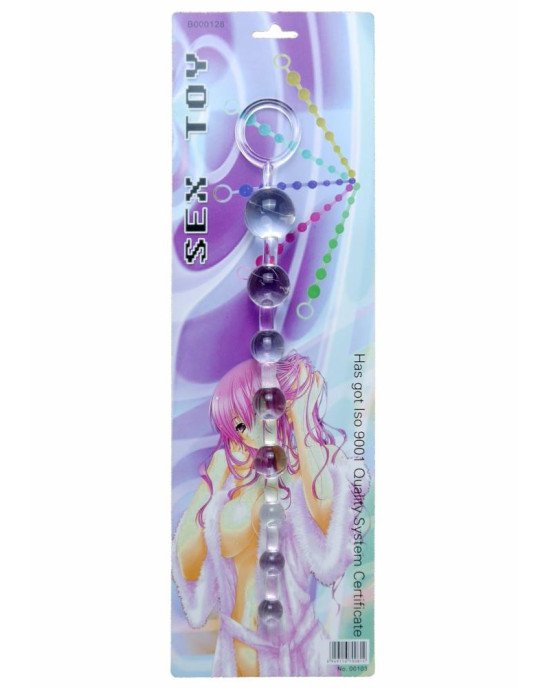 Анальний ланцюжок - Jelly Anal Beads Clear