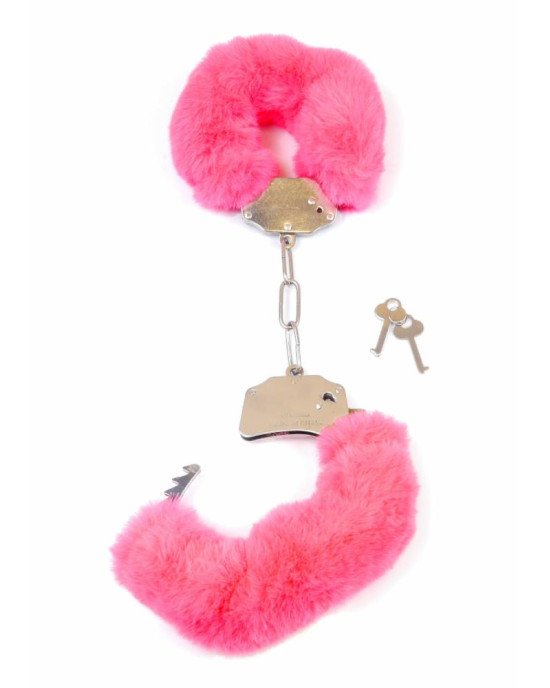 Наручники - Fetish Boss Series Furry Cuffs Pink Наручники - Fetish Boss Series Furry Cuffs Pink