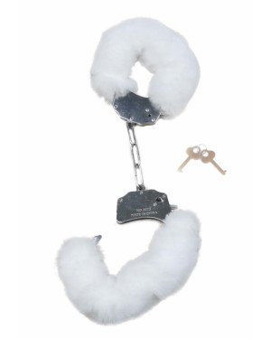 Наручники - Fetish Boss Series Furry Cuffs White Наручники - Fetish Boss Series Furry Cuffs White