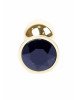 Анальна пробка - Jewellery Gold Plug Black