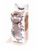 Анальна пробка - Jewellery Silver Heart Plug Clear
