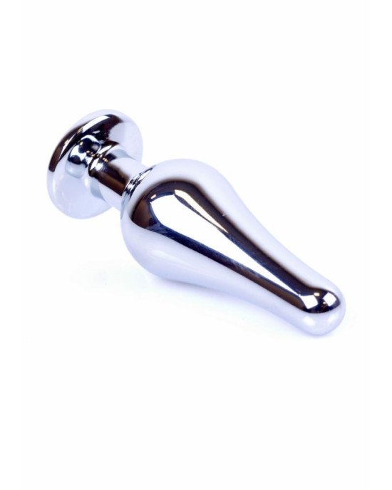 Анальна пробка - Jewellery Silver Long Plug Pink Анальна пробка - Jewellery Silver Long Plug Pink
