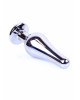Анальна пробка - Jewellery Silver Long Plug Light Blue Анальна пробка - Jewellery Silver Long Plug Light Blue