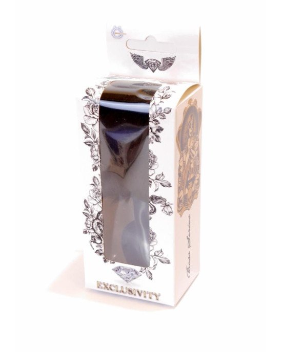 Анальна пробка - Jewellery Silicon Plug  Bunny Tail Black