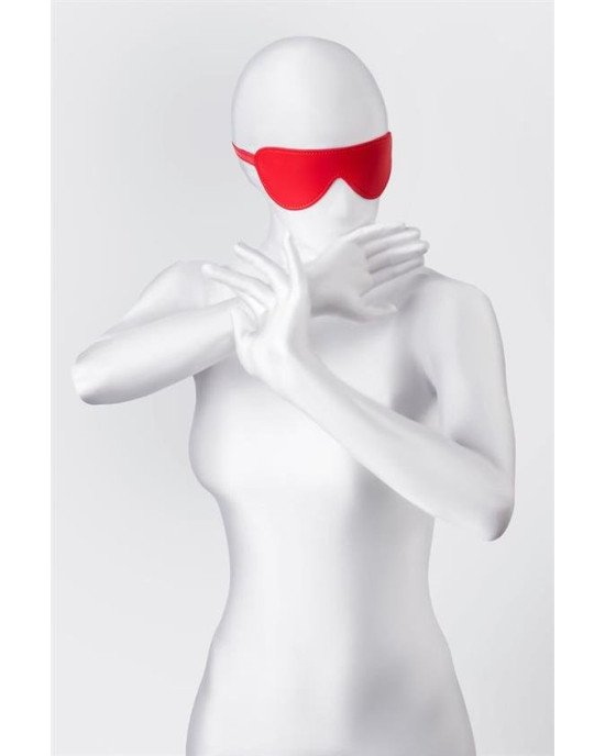 Маска - Anonymo mask, PU leather, red, 65 cm Маска - Anonymo mask, PU leather, red, 65 cm