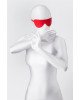 Маска - Anonymo mask, PU leather, red, 65 cm Маска - Anonymo mask, PU leather, red, 65 cm