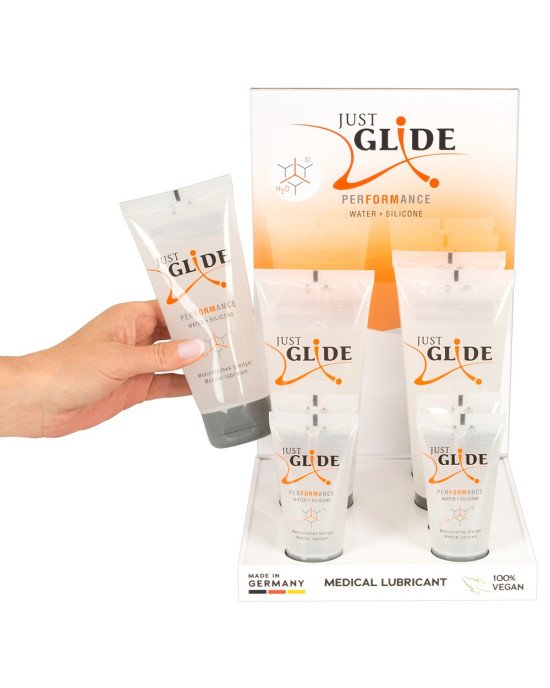 Набір лубрикантів - Just Glide Performance Display Set