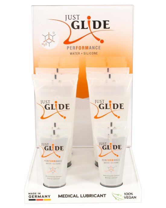Набір лубрикантів - Just Glide Performance Display Set
