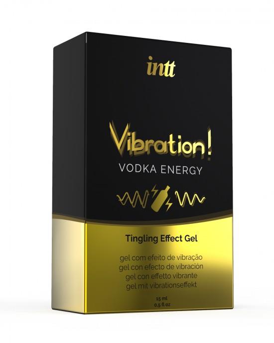 Рідкий вібратор - Intt Vibration! Vodka Energy, 15 мл Рідкий вібратор - Intt Vibration! Vodka Energy, 15 мл