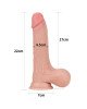 Фалоімітатор - Sliding-Skin Dual Layer Dong 8.5