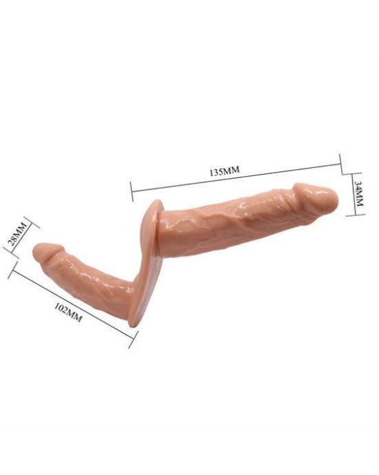 Страпон - Ultra Double Dildos Strap On 5.3 Страпон - Ultra Double Dildos Strap On 5.3