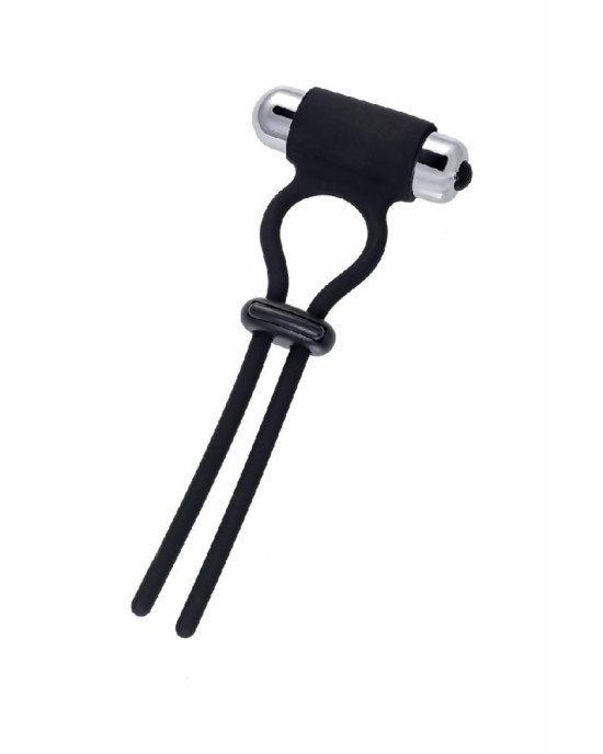 Ерекційна петля - A-Toys Erection enhancing lasso Jat , black, silicone, 14cm