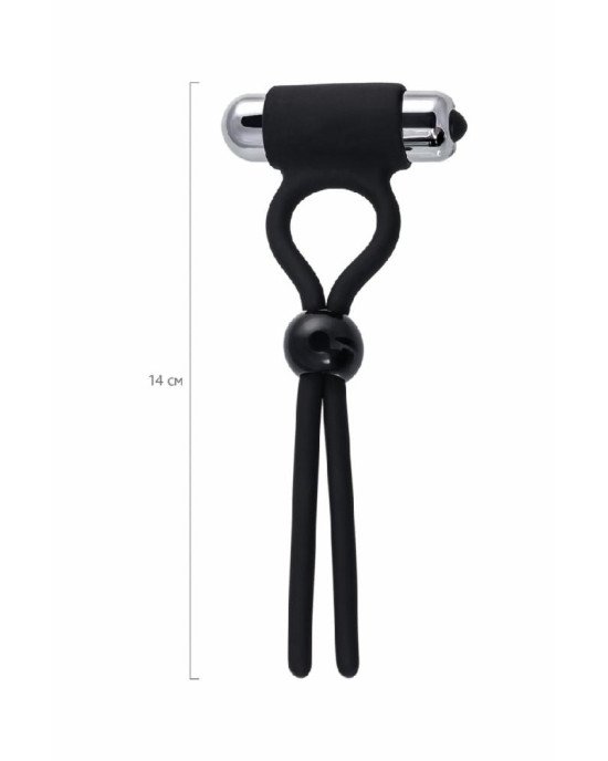 Ерекційна петля - A-Toys Erection enhancing lasso Ect , black, silicone, 14cm Ерекційна петля - A-Toys Erection enhancing lasso Ect , black, silicone, 14cm