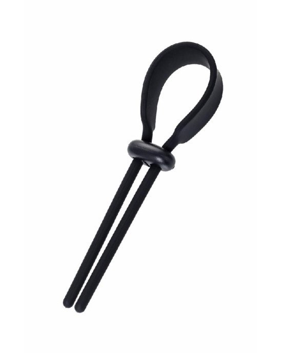 Ерекційна петля - A-Toys Erection enhancing lasso Keb , black, silicone, 14cm