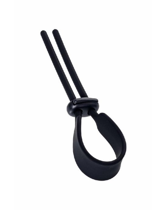 Ерекційна петля - A-Toys Erection enhancing lasso Keb , black, silicone, 14cm