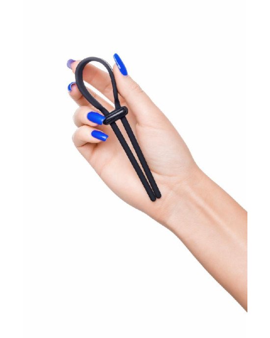 Ерекційна петля - A-Toys Erection enhancing lasso Keb , black, silicone, 14cm