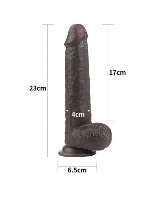 Фалоімітатор - Sliding-Skin Dual Layer Dong 9 Фалоімітатор - Sliding-Skin Dual Layer Dong 9