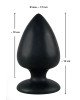 Анальна пробка - Black Velvets Butt Plug Extra Анальна пробка - Black Velvets Butt Plug Extra