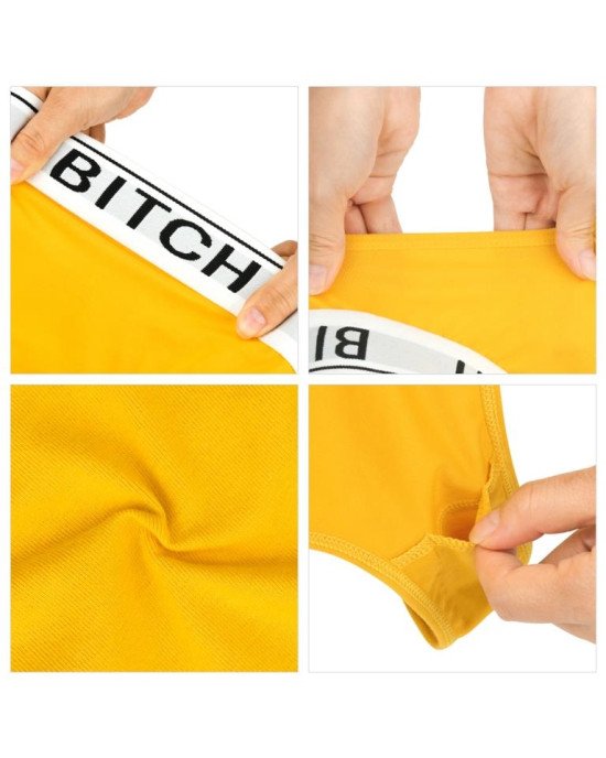 Трусики з вібропулею - Bitch Vibrating Panties (на талію 61-69 см) Трусики з вібропулею - Bitch Vibrating Panties (на талію 61-69 см)