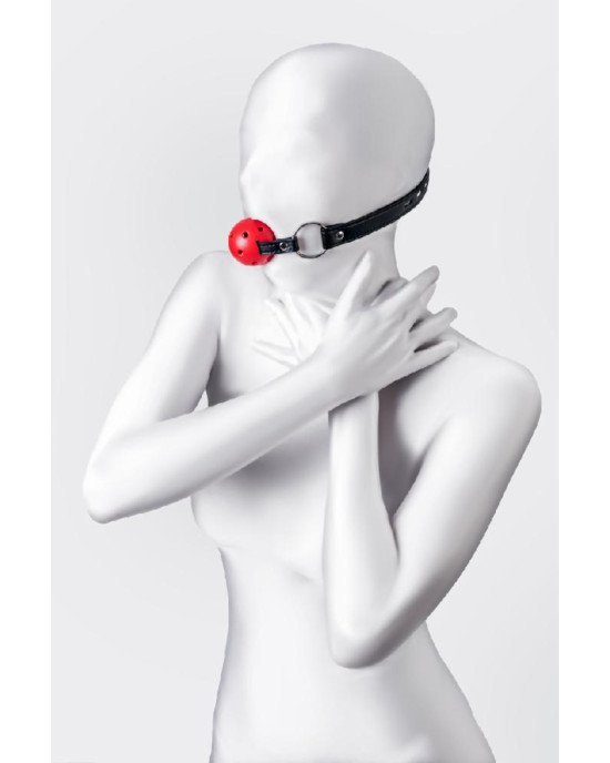 Кляп Anonymo, ABS пластик, червоний, 64 см Кляп Anonymo, ABS пластик, червоний, 64 см
