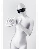 Маска Anonymo, PU шкіра, чорна, 24 см Маска Anonymo, PU шкіра, чорна, 24 см