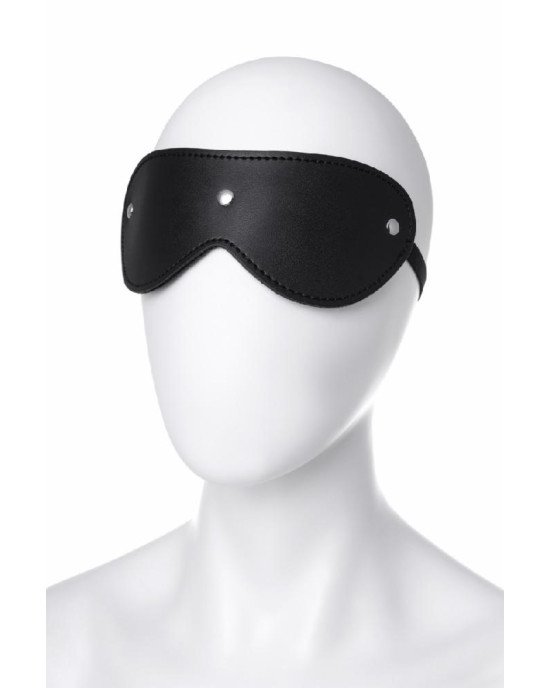 Маска Anonymo, PU шкіра, чорна, 24 см Маска Anonymo, PU шкіра, чорна, 24 см