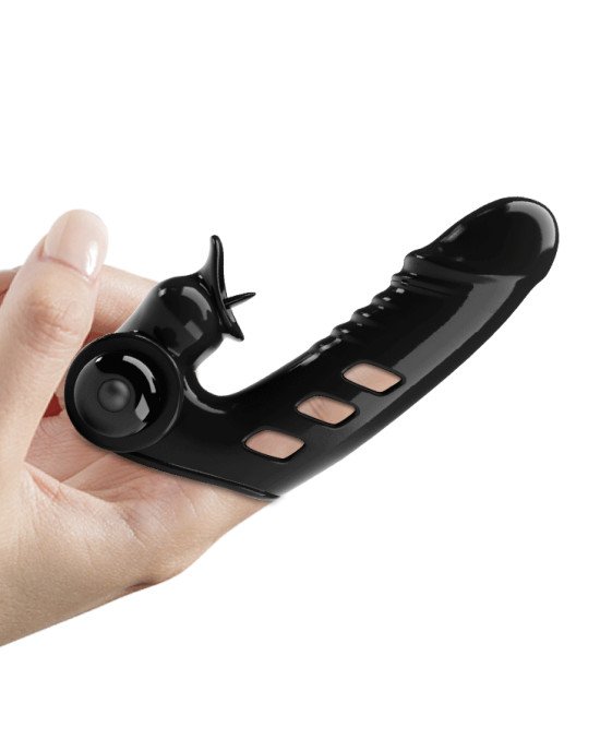 Насадка на палець - Pretty Love Corbin Finger Vibrator Black Насадка на палець - Pretty Love Corbin Finger Vibrator Black