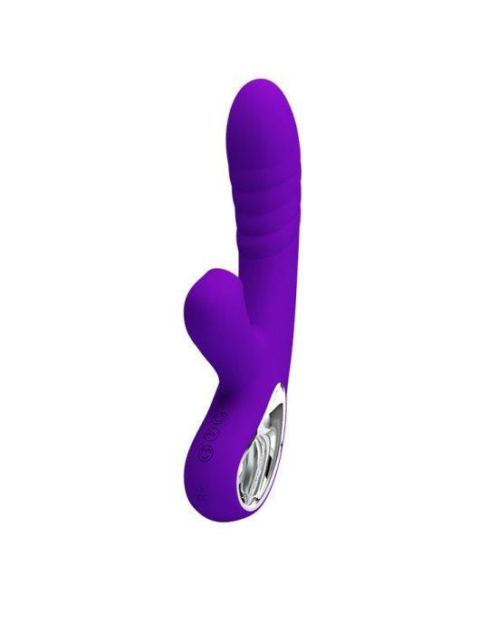 Вібратор - Pretty Love Jersey Clitoral Massager Purple Вібратор - Pretty Love Jersey Clitoral Massager Purple