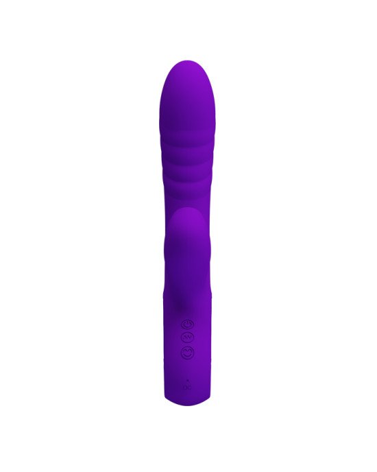 Вібратор - Pretty Love Jersey Clitoral Massager Purple Вібратор - Pretty Love Jersey Clitoral Massager Purple
