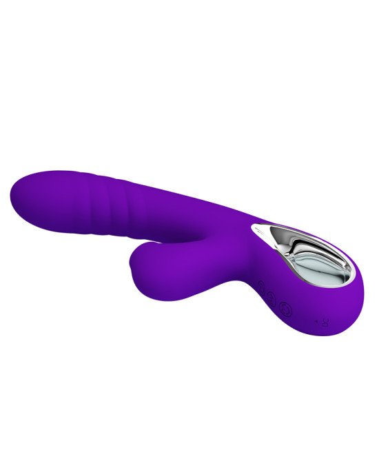 Вібратор - Pretty Love Jersey Clitoral Massager Purple Вібратор - Pretty Love Jersey Clitoral Massager Purple
