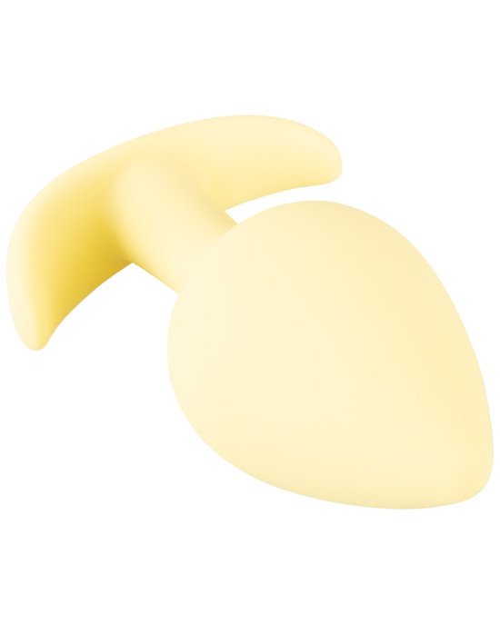 Анальна пробка - Cuties Mini Butt Plug Yellow Анальна пробка - Cuties Mini Butt Plug Yellow