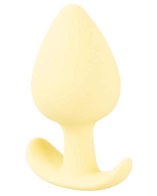 Анальна пробка - Cuties Mini Butt Plug Yellow Анальна пробка - Cuties Mini Butt Plug Yellow