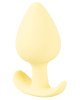 Анальна пробка - Cuties Mini Butt Plug Yellow Анальна пробка - Cuties Mini Butt Plug Yellow
