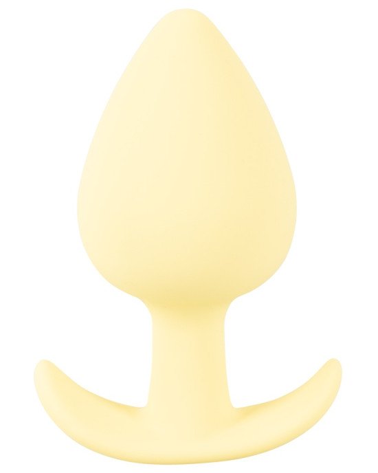 Анальна пробка - Cuties Mini Butt Plug Yellow Анальна пробка - Cuties Mini Butt Plug Yellow