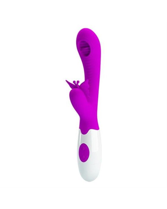 Вібратор - Pretty Love Moth Clitoris Vibrator Purple Вібратор - Pretty Love Moth Clitoris Vibrator Purple