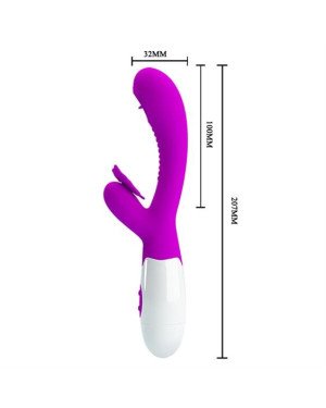 Вібратор - Pretty Love Moth Clitoris Vibrator Purple