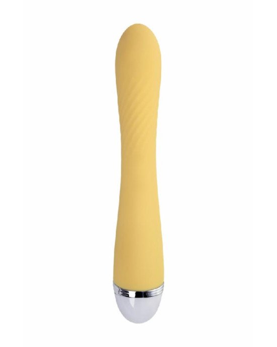 Вібратор Flovetta By Toyfa Calla, силікон, жовтий, 22 см Вібратор Flovetta By Toyfa Calla, силікон, жовтий, 22 см