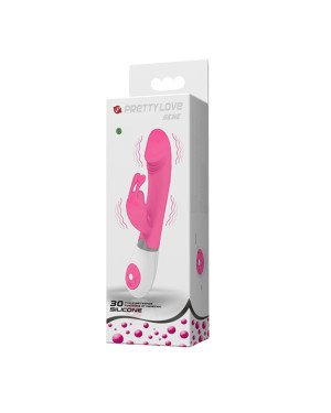 Вібратор - Pretty Love Gene Vibrator Light Pink Вібратор - Pretty Love Gene Vibrator Light Pink