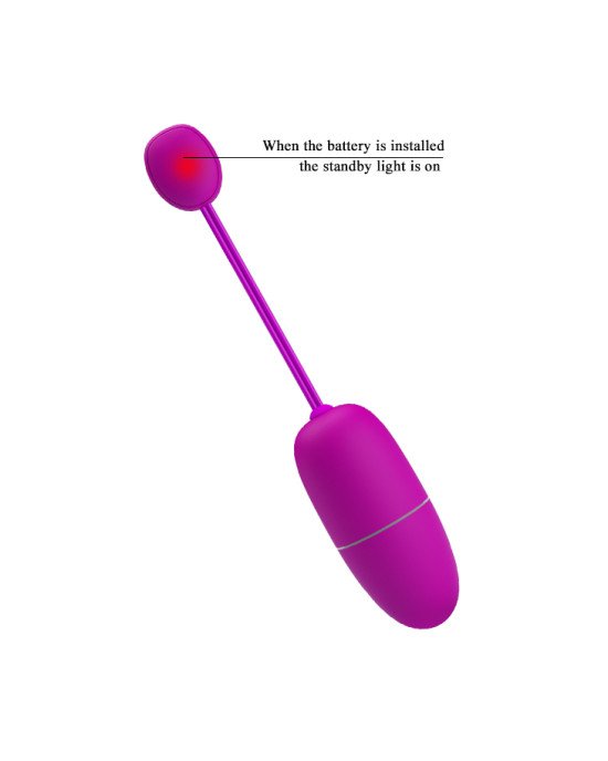 Віброяйце - Pretty Love Nymph Vibrating Egg Purple (App) Віброяйце - Pretty Love Nymph Vibrating Egg Purple (App)