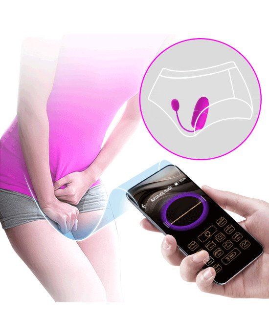 Віброяйце - Pretty Love Nymph Vibrating Egg Purple (App) Віброяйце - Pretty Love Nymph Vibrating Egg Purple (App)