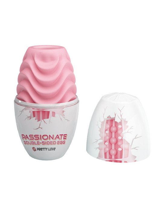 Мастурбатор - Pretty Love Passionate Double-Sided Egg Мастурбатор - Pretty Love Passionate Double-Sided Egg