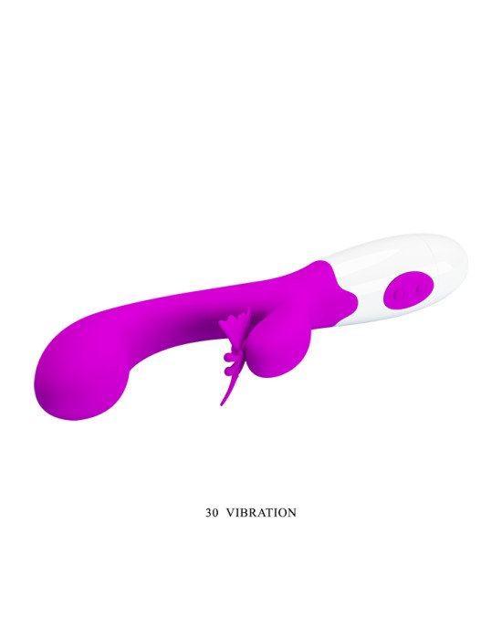 Вібратор - Pretty Love Butterfly Kiss Vibrator Purple Вібратор - Pretty Love Butterfly Kiss Vibrator Purple