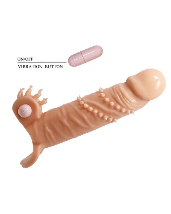 Насадка на член - Pretty Love Connor Vibrating Penis Sleeve Flesh Насадка на член - Pretty Love Connor Vibrating Penis Sleeve Flesh