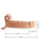 Насадка на член - Pretty Love Connor Vibrating Penis Sleeve Flesh Насадка на член - Pretty Love Connor Vibrating Penis Sleeve Flesh
