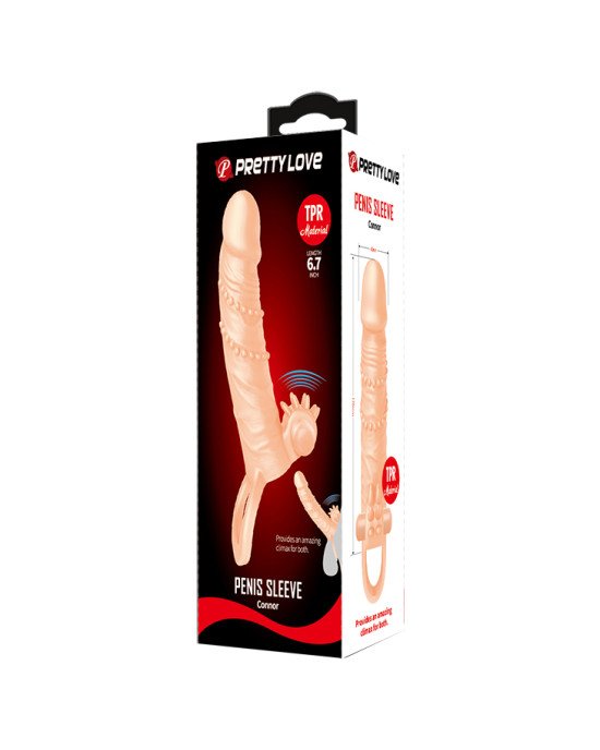 Насадка на член - Pretty Love Connor Vibrating Penis Sleeve Flesh Насадка на член - Pretty Love Connor Vibrating Penis Sleeve Flesh