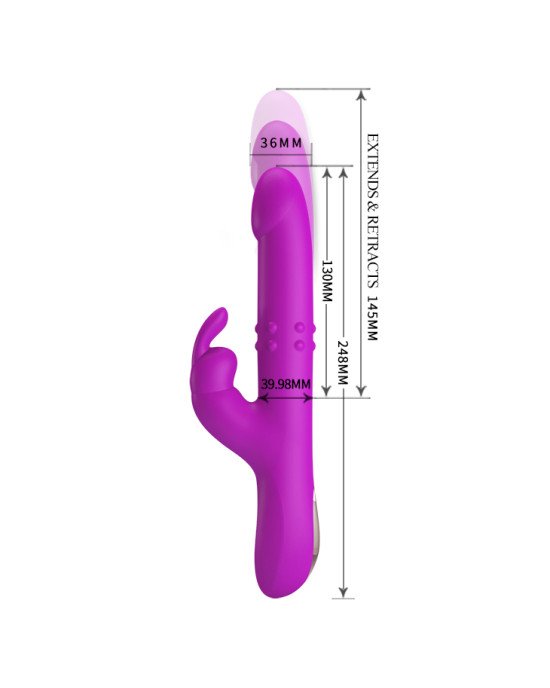 Вібратор - Pretty Love Reese Vibrator Purple Вібратор - Pretty Love Reese Vibrator Purple