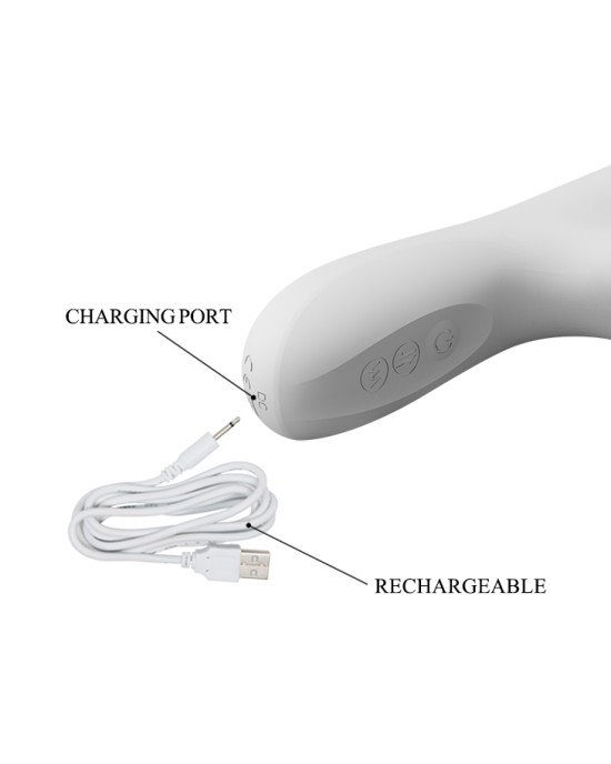 Вібратор - Pretty Love Reese Vibrator White Вібратор - Pretty Love Reese Vibrator White