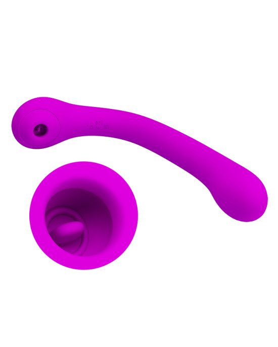 Вібратор - Pretty Love Alex Clitoral Sucking Vibrator Purple