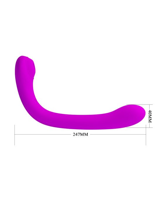 Вібратор - Pretty Love Alex Clitoral Sucking Vibrator Purple